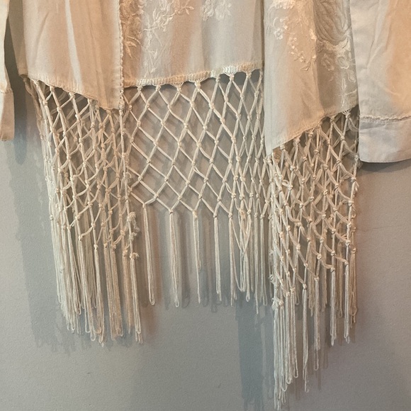 Embroidered Fringe Top - Picture 2 of 6